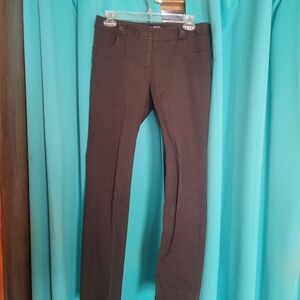 Brown Skinny Pants Body By Victoria Christie Fit Size 6